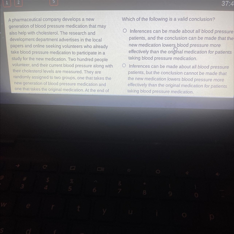 Which of the following is a valid conclusion ?-example-1