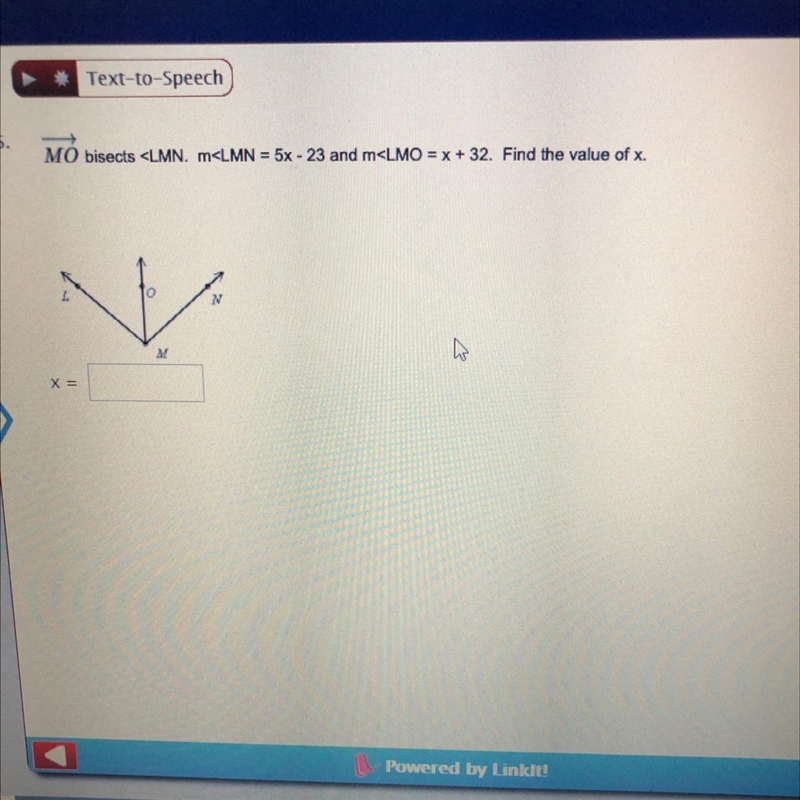 PLEASE ANSWER NOW: MO bisects-example-1