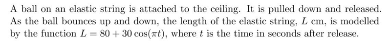 Find the first time after release that the string is 70 cm-example-1