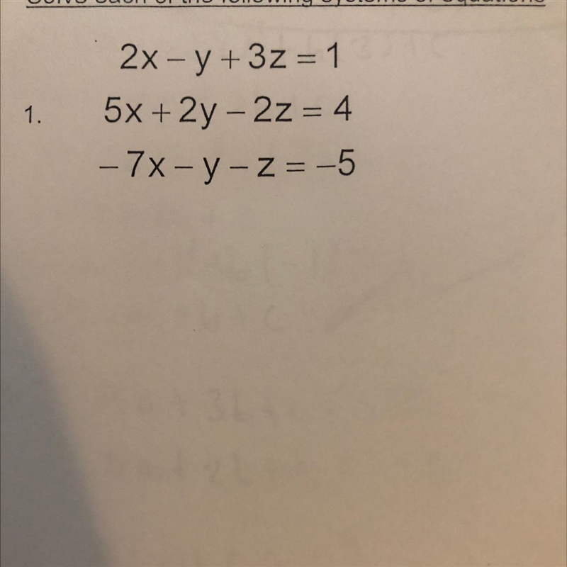 I need help with my homework (solving systems of equations)-example-1