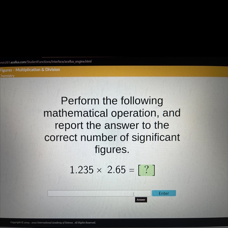 Perform the followingmathematical operation, andreport the answer to thecorrect number-example-1