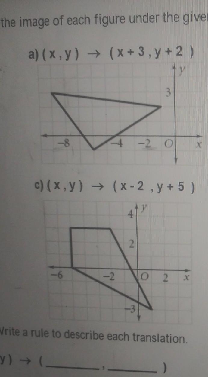 It find the image of each figure under the given translation.-example-1