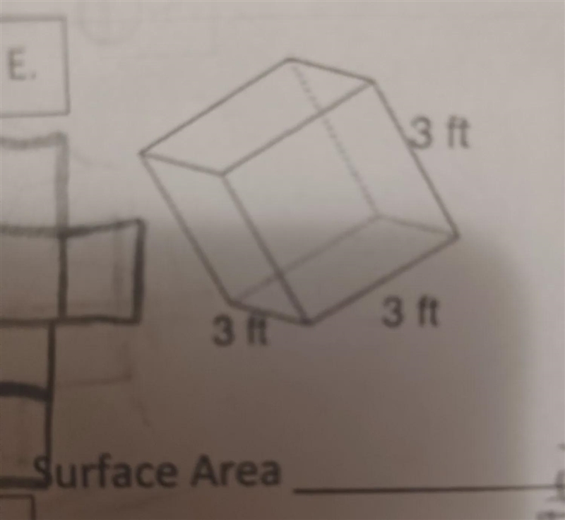 Surface area for 3ft length 3ft width and 3ft height-example-1