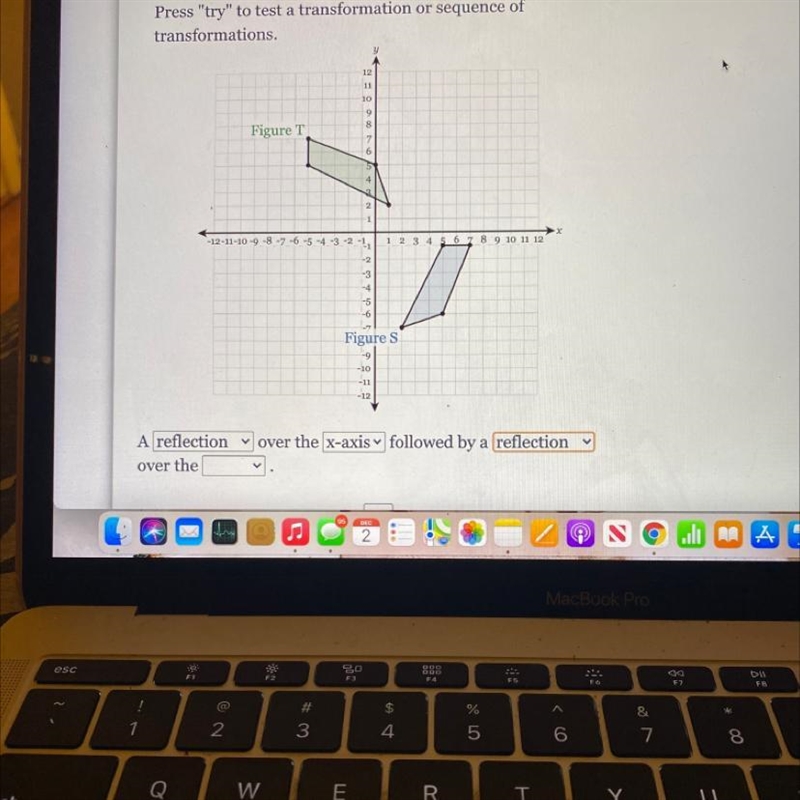 How could I transform the original figure T to figure S?-example-1