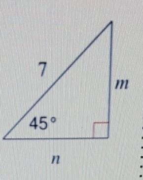 Special right triangles find the values of the variables answers must be in simplest-example-1