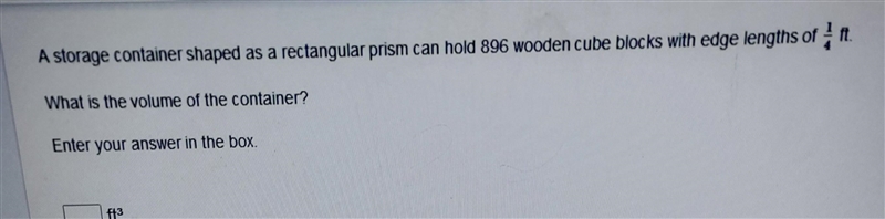 A storage container shaped as a rectangular prism can hold 896 wooden cube blocks-example-1