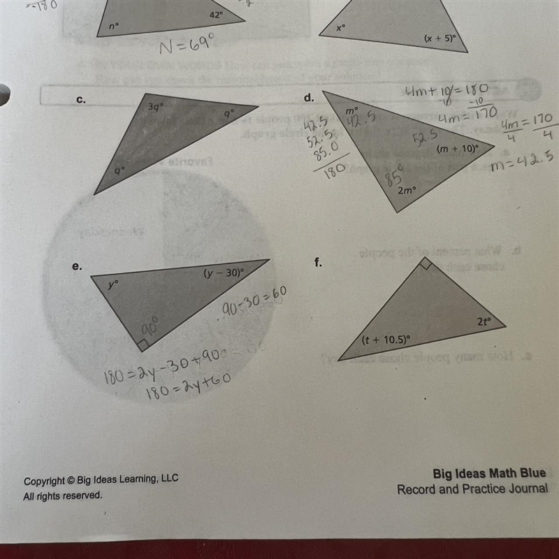 I need the answers for B. C. and F. please show the work-example-1