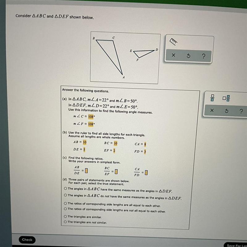 May I please get help with c and d? I have tried multiple time but still could not-example-1