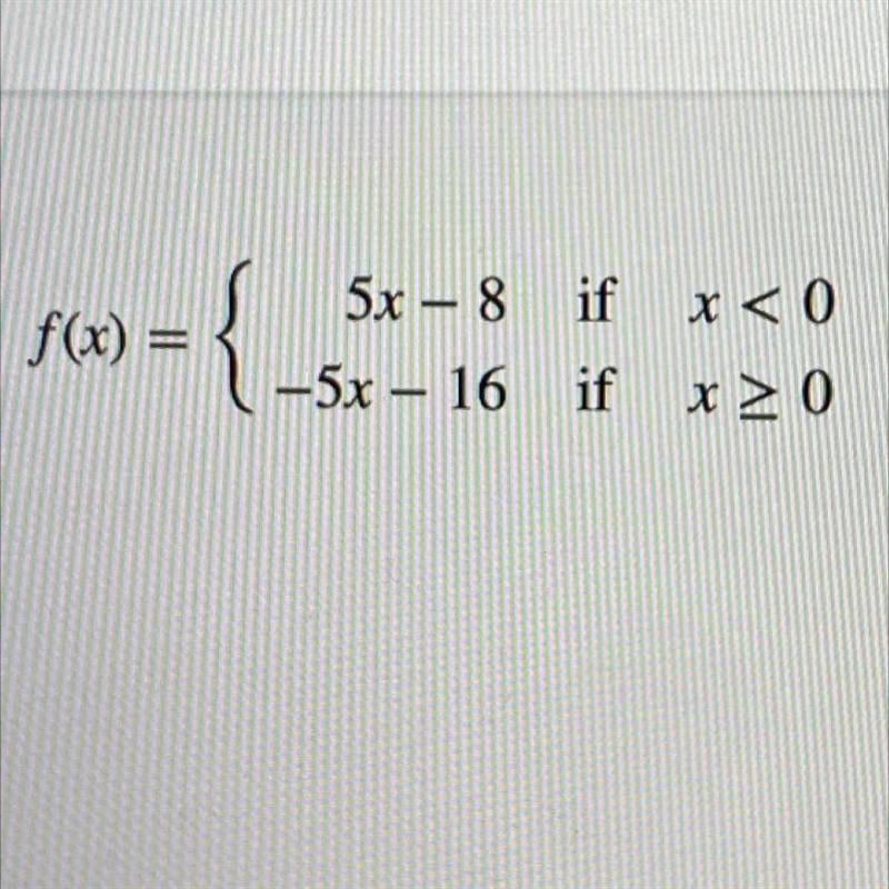 Give the function Calculate the following values: A. F(-1) = B. F(0) = C. F(2) = D-example-1