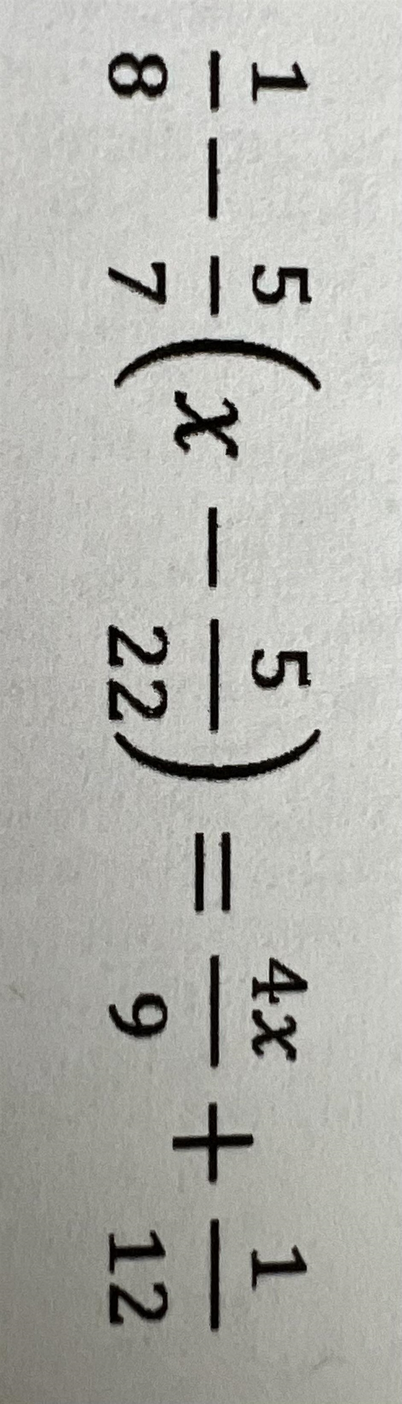 Solve the equations. the fractions make it hard for me to understand how to complete-example-1