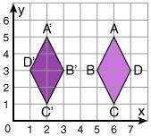 What type of transformation has occurred in the figure below? B. Reflection. C. Rotation-example-1