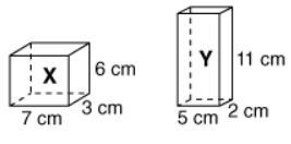 Compare the volumes of the rectangular prisms shown below. Which of the containers-example-1