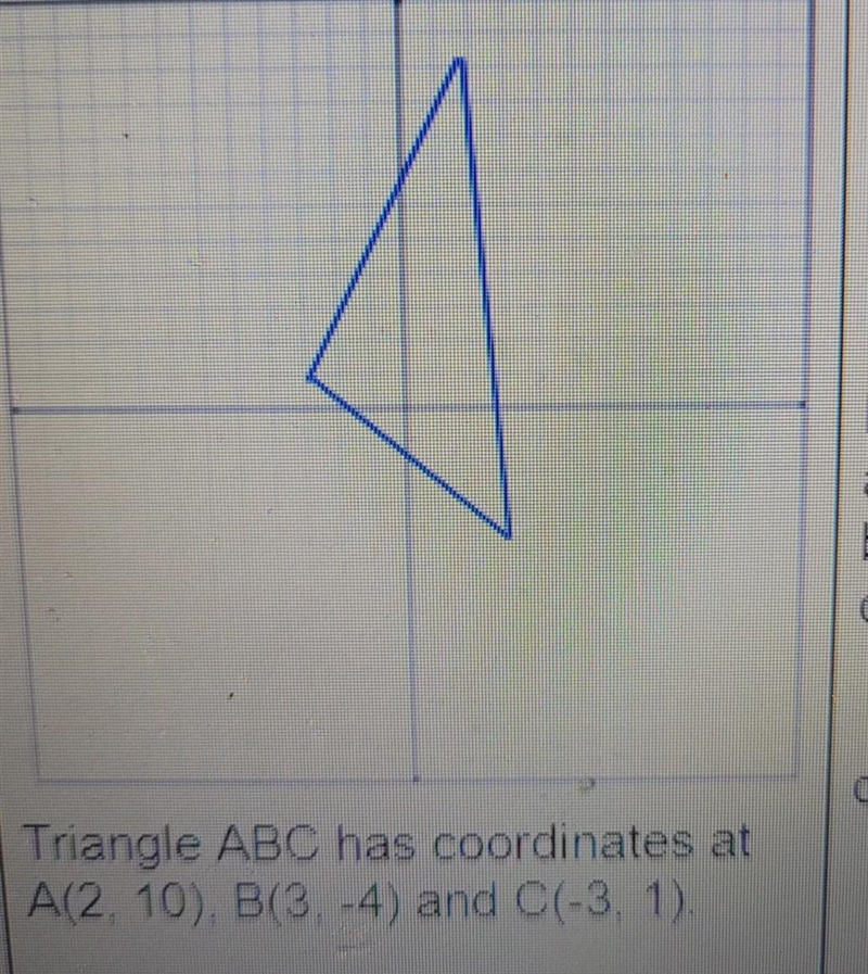 explain in words how you would find the new coordinates after the triangle is rotated-example-1