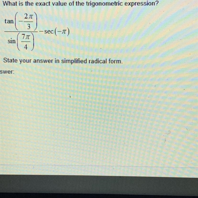 I really need help solving this practice from my prep guide in trigonometryI don’t-example-1