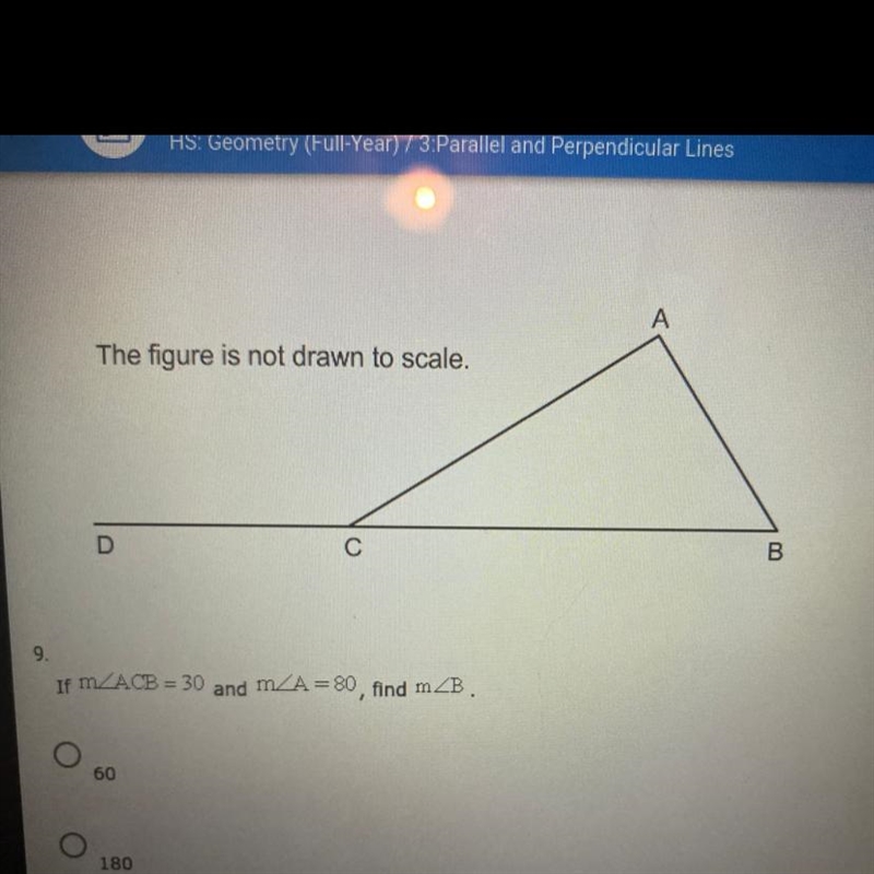 A. 60 B. 180 C. 110 D. 70 Please give an explanation)):-example-1