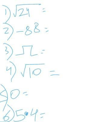 could I know if they are rational numbers or irrational numbers? if they are rational-example-1