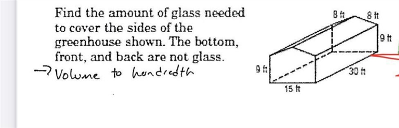 Find the volume and surface area please!! please explain step by step so I understand-example-1