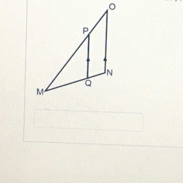 PLEASE HELPPPPIF MP=14, PO=7, and MN=17, find MQ to the nearest hundredth-example-1