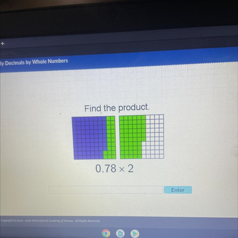 Find the product. 0.78 × 2-example-1