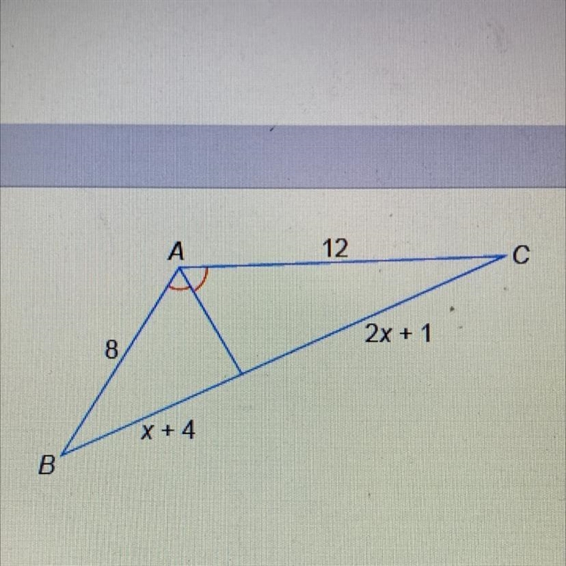 What us the value of x? This question is pretty easy…. My brain has just given out-example-1