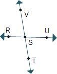 In the diagram, which angles form a linear pair? Select three options. AngleRST and-example-1