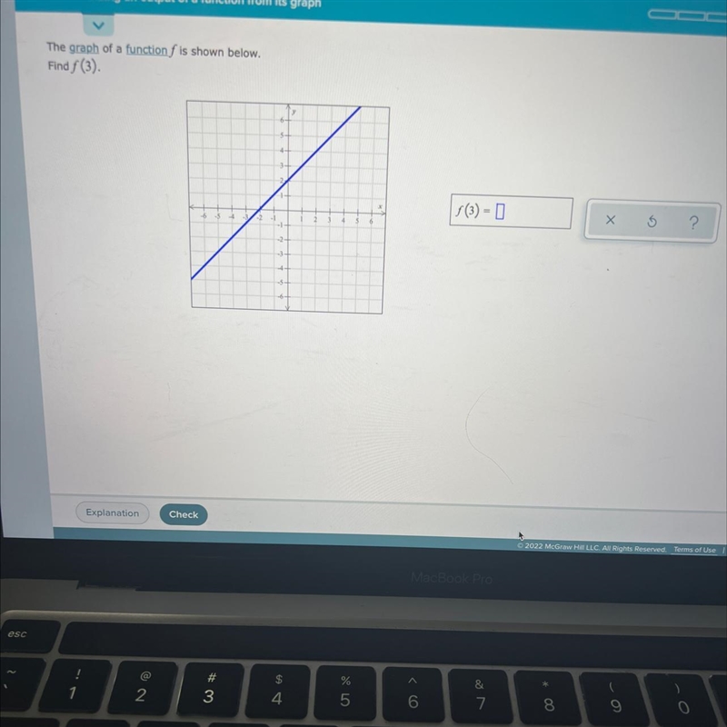 Find f(3) graph of function-example-1