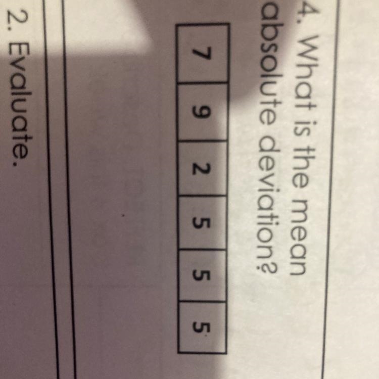 What is the mean absolute deviation-example-1