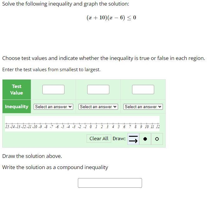 Question linked in pic. Topic is Polynomial and Rational inequalities.-example-1