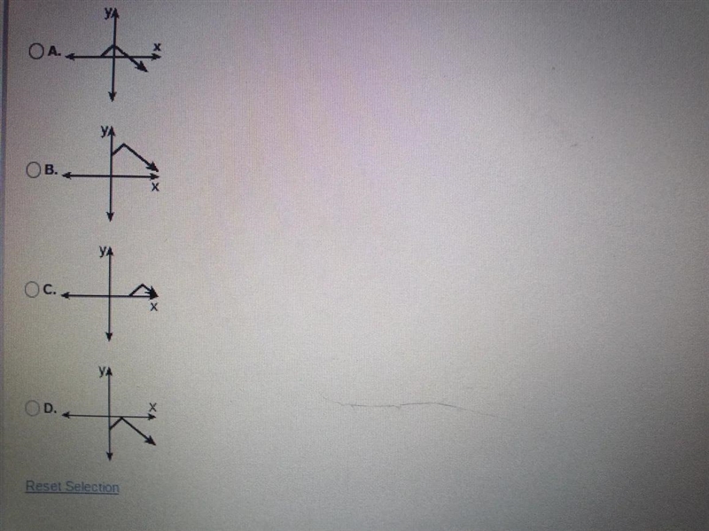 If the graph of f(x) is: Which of the following is the graph of f(x) - 1? A. - K-example-2