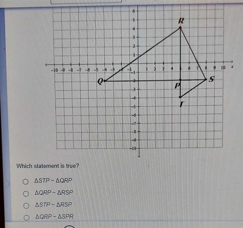 3 triangles that do not overlap are shown on the coordinate grid. these coordinates-example-1