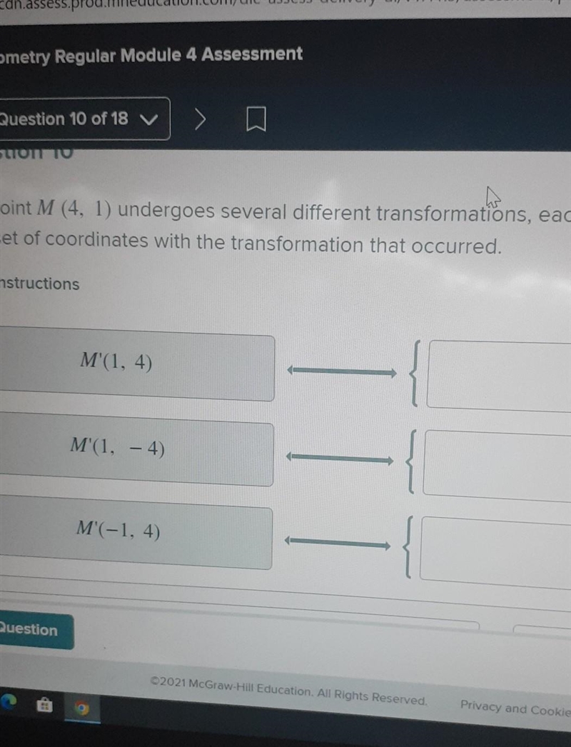 I can't really identify what type of transformation it is-example-1