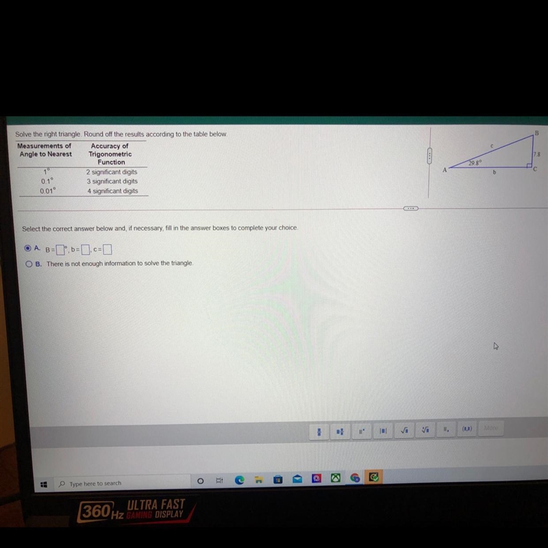 I have the answers, I just need help with the table round.-example-1