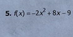 Find the axis of symmetry using the formula. X = -b/2a-example-1