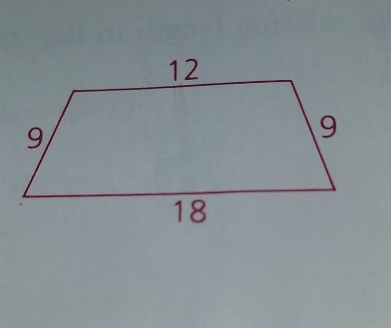 Find the altitude (length of a segment perpendicular to both bases) of the isosceles-example-1