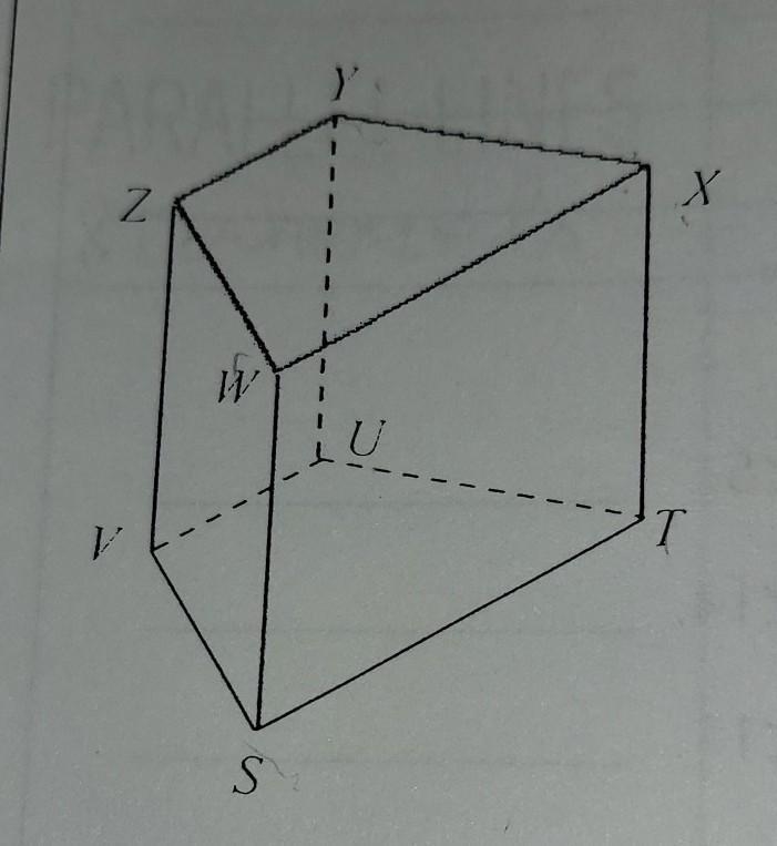 1. Use the diagram below to answer the following questions. a) Name all segments parallel-example-1