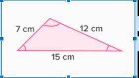 Classify the triangles either by their sides or their angles. Explain how you know-example-1