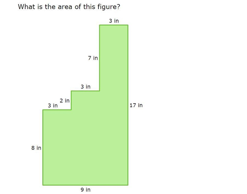 What is the area of this figure?-example-1