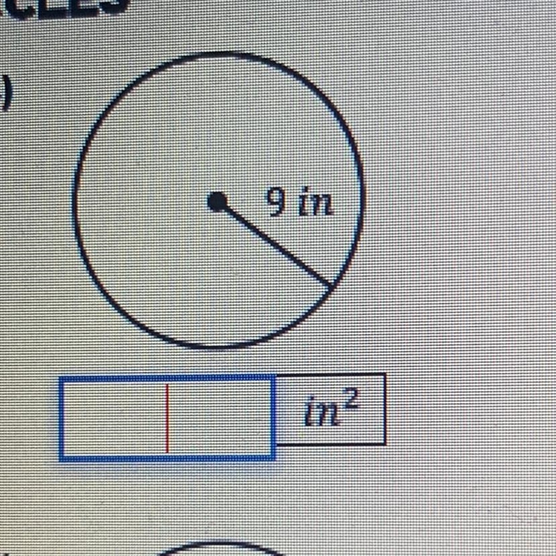 The Area of the circles-example-1