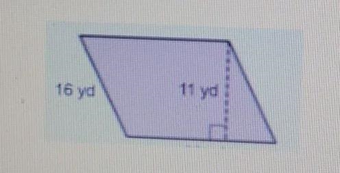 The area is 220 square yd.The missing length is __ yd.-example-1