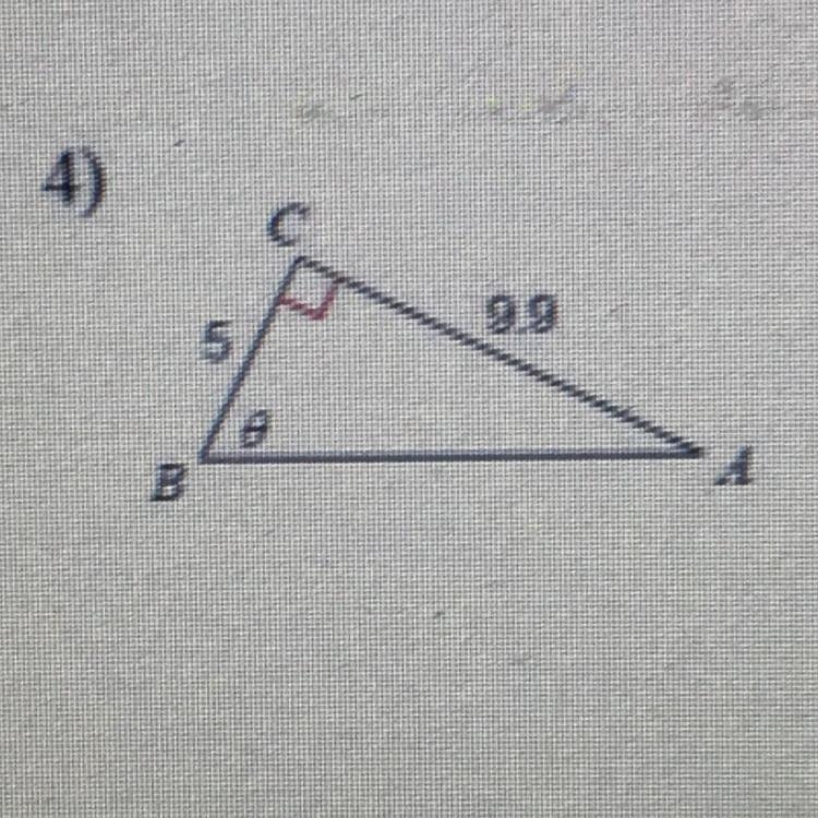 Help please. I need to find the value of the missing angle and round the answer to-example-1