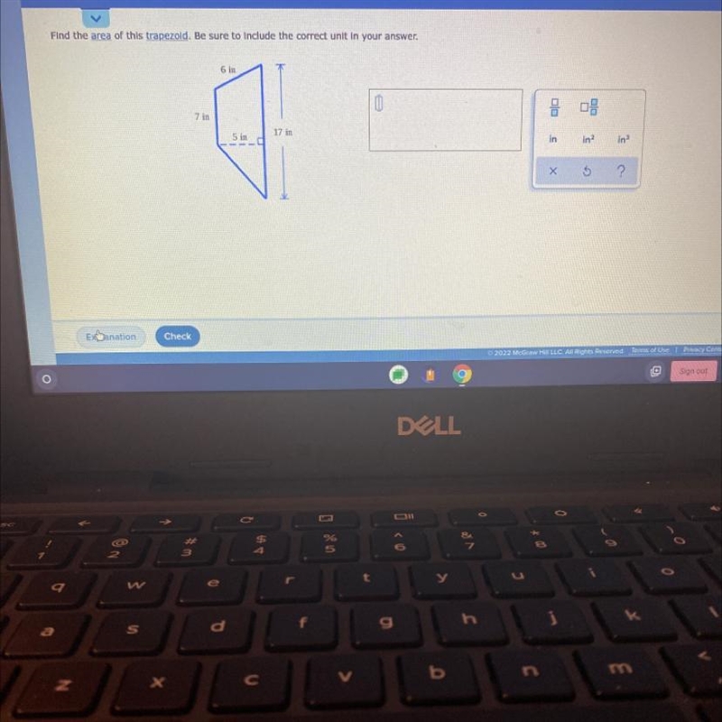 Find the area of this trapezoid. Be sure to include the correct unit in your answer-example-1