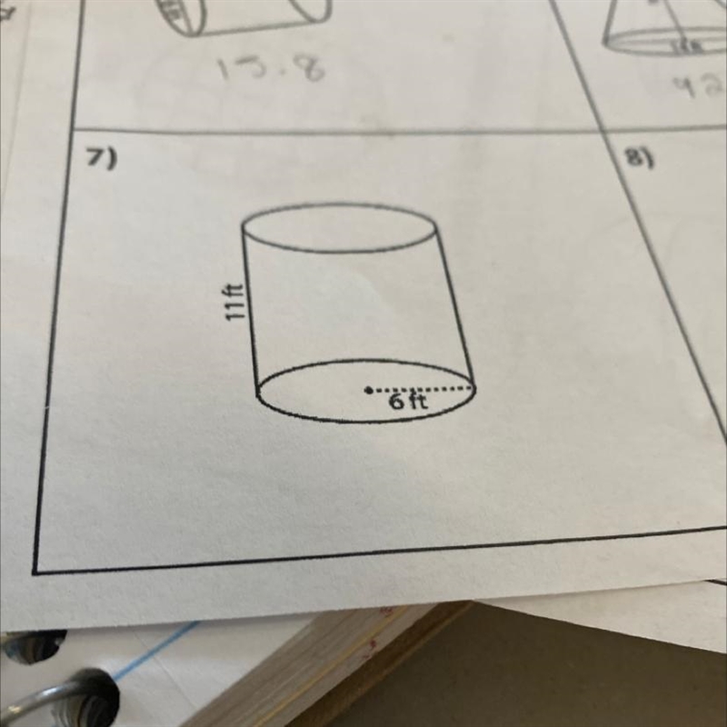 6 ft 11 ft How do I solve this problem-example-1