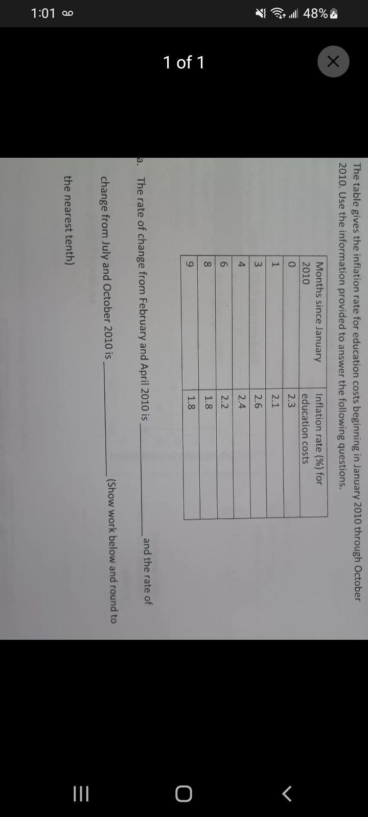 How would i calculate the rate of change over the given period.-example-1