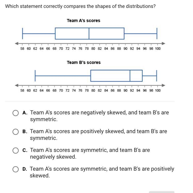 Which statement correctly compares the shapes?-example-1