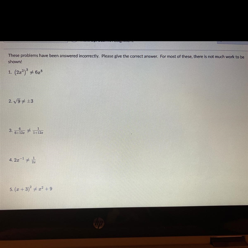 I need help on question #4 Please help me on my hw-example-1