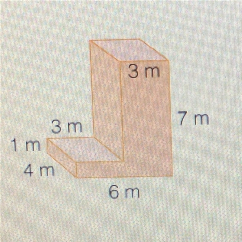 Which expressions can be added to find the volume of the solid figure Select all that-example-1