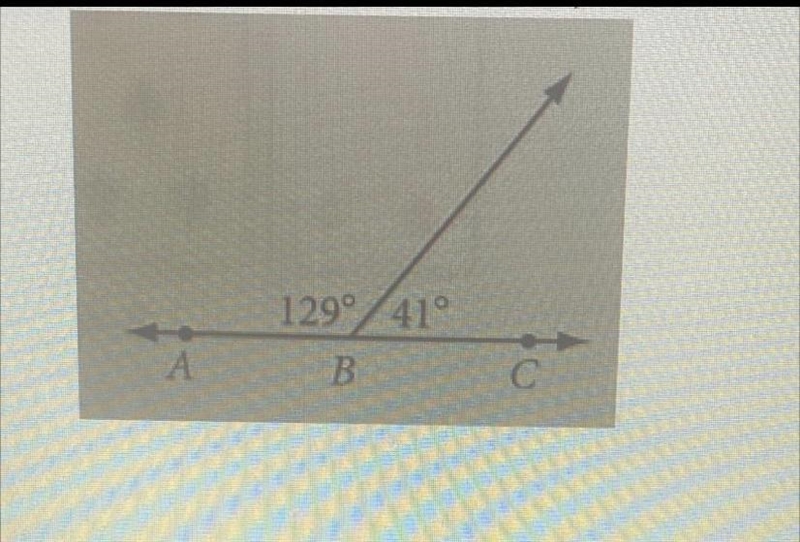 Points A,B,C are collinear. explain what iswrong with this picture. Use the linear-example-1