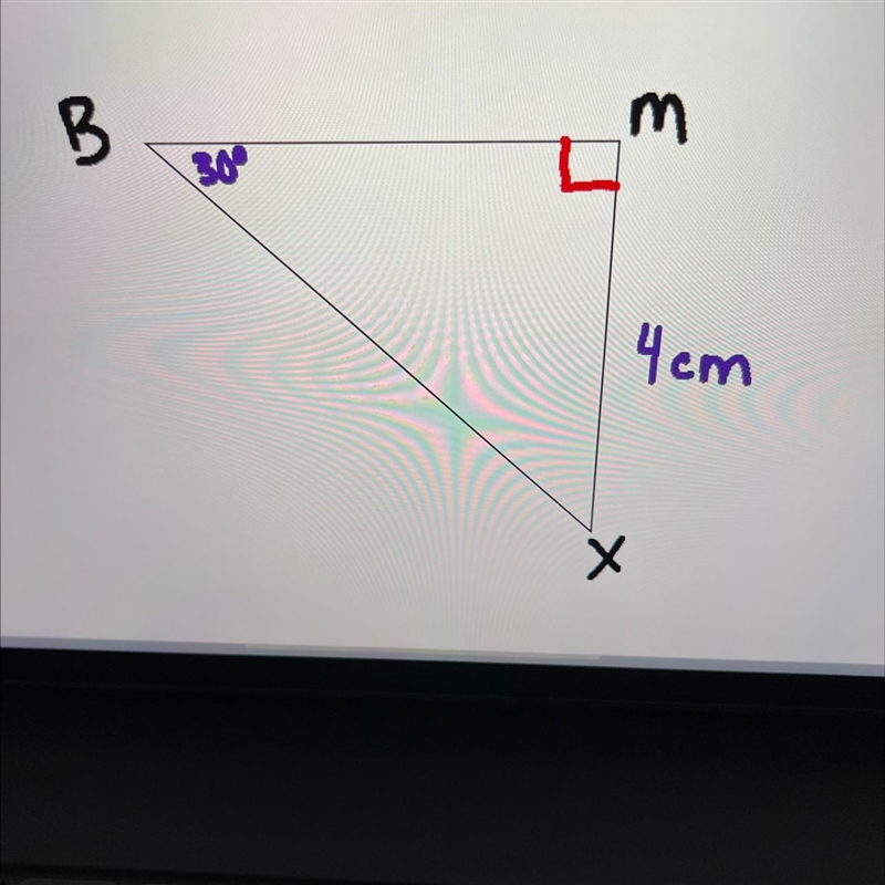 Find the missing information for the triangle. *not drawn to scale • Make sure to-example-1