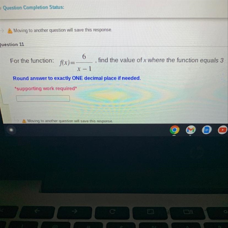 How would I get x-1 alone or do I just input 3 as x and het the answer 3?-example-1