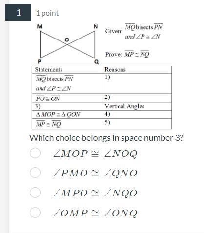 Please help! Which choice belongs in space number 3?-example-1